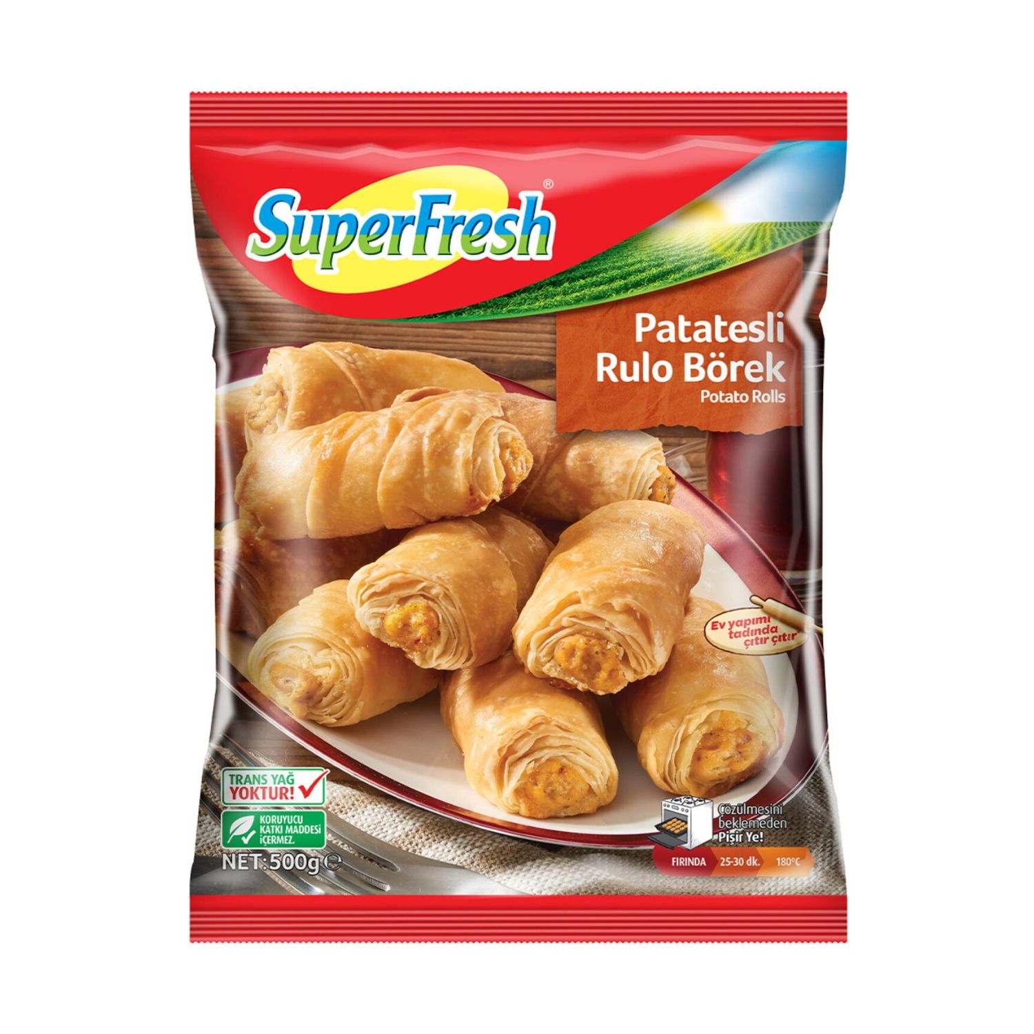 Superfresh Mini Potato Borek 500g